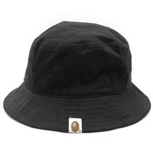 Bape Black  Bucket Hat
